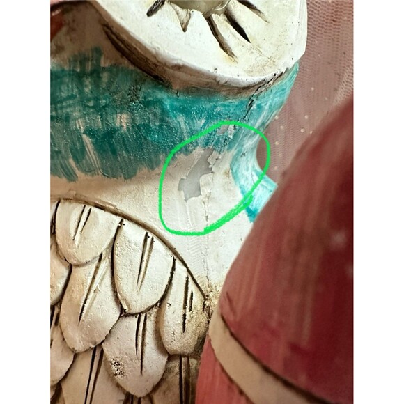 Beachy Owl Figurine - Picture 8 of 8